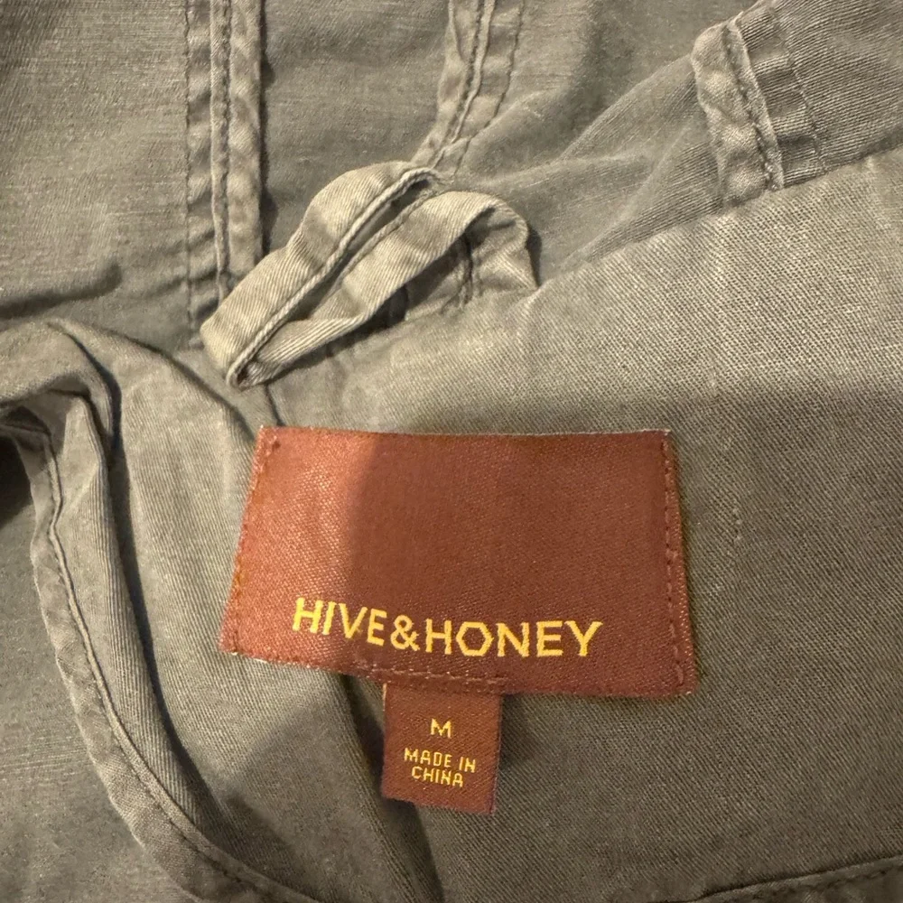 Hive & Honey Olive Utility Jacket - Picture 3 of 5